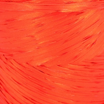 Rollo rafia polipropileno naranja cobrizo 15mm x 200m