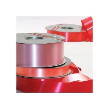 Rollo cinta polipropileno rojo 19mm x 100m